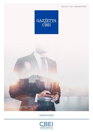 Agosto 2020 - La Gazzetta Della CBEI