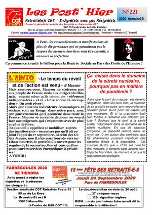 Les Post Hier N 221