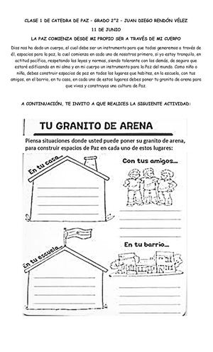 Material Integrado Por Catedra, Religión Y ÉTica Y Valores Segundo Dos 2do Período