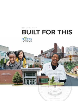 Beyond Housing Annual Report 2019