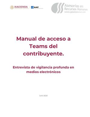 Sat Entrevistas x Teams