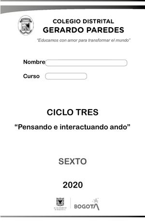 6° Colegio Gerardo Paredes Digital