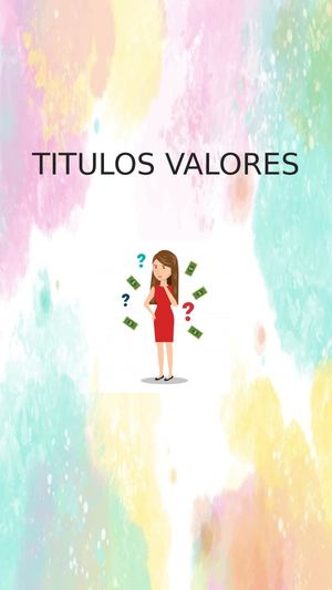 Cartilla Titulos Valores