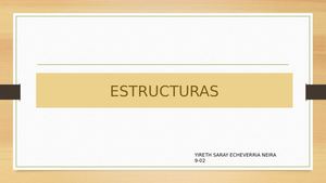 Estructuras