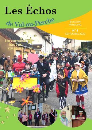 LES ECHOS DE VAL-AU-PERCHE SEPTEMBRE 2020