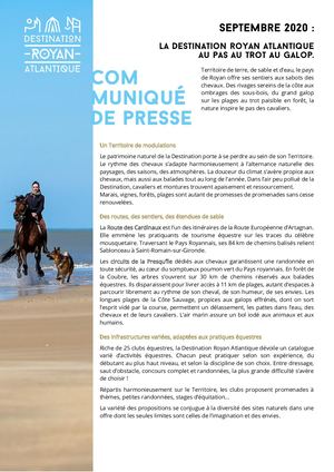 AU PAS AU TROP AU GALOP -SEPT 20