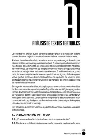 Guia Análisis De Textos Teatrales
