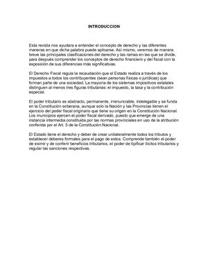 Derecho Fiscal