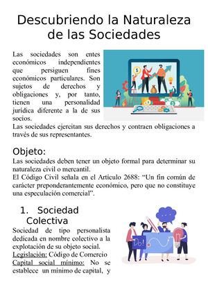 Descubriendo La Naturaleza De Las Sociedades