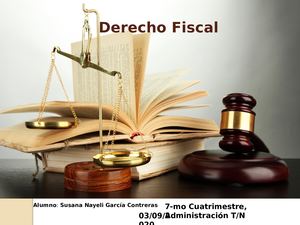 Derecho Fiscal Susana Nayeli