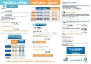 plaquette ELS saison 2020 / 2021