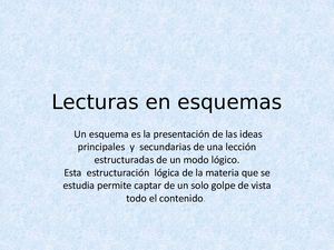 Lecturas En Esquemas