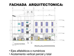 03 Explicacion Fachadas Y Cortes Arquitectonicos