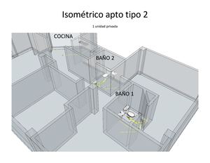 Isometrico Desague Sebastian Acuña