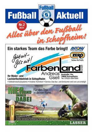 Stadionzeitung Nr. 2 - Saison 20-21