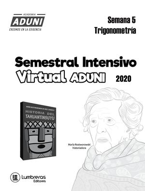 ADUNI INTENSIVO Semana 5 Trigonometría
