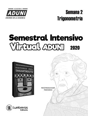 ADUNI INTENSIVO Semana 2 Trigonometría