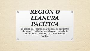 Región Pacífica