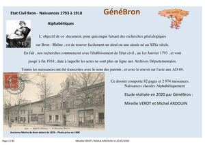 Naissances Bron 1793 1918 Alpha