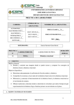 Dinámica rotacional