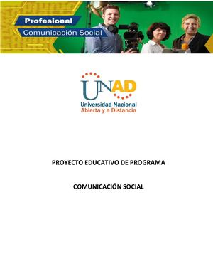 Pep Proyecto Educativo Del Programa