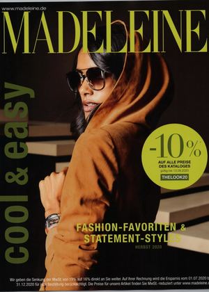 Каталог Madeleine Fashion осень зима 2020 2021