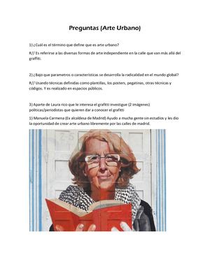 Preguntas (Artes Urbanos) 9943