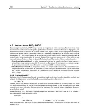 4 5 Instrucciones Jmp Y Loop