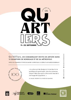 Qu'ARTiers, un commerçant invite un artiste