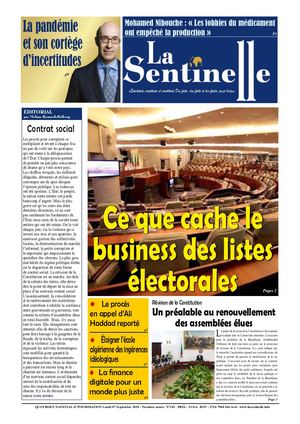 La Sentinelle Du 07 Septembre
