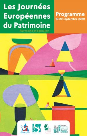 Plaquette Jep 2020