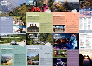 Carte touristique Ariège Pyrénées