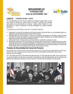 Reflexión 27 - Del 7 Al 11 De Septiembre 2020 Compressed