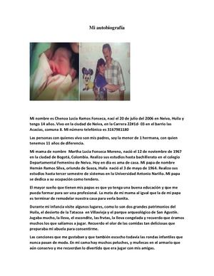 libro virtual mi auto biografia chenoa