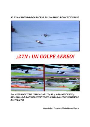 El 27N,  Capitulo Del Proceso Bolivariano
