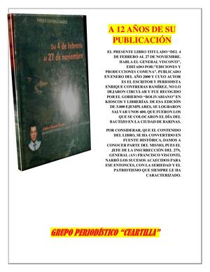 Del  4F  al  27N: Habla el General Visconti