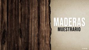 Muestrario de Maderas-Laura Cruz