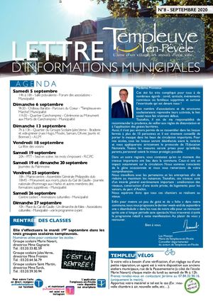 Information municipale n°8 2020