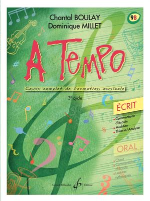 Chantal BOULAY/Dominique MILLET - A Tempo Volume 9B Ecrit