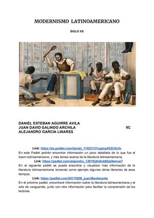 Modernismo Latinoamericano