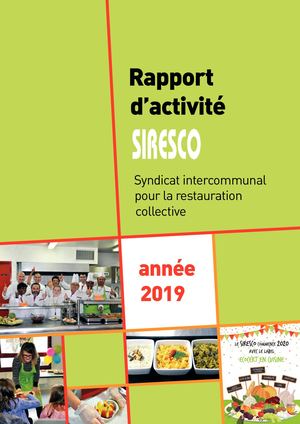 Siresco Rapport d'Activites 2019