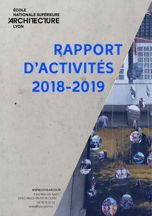 Rapport d'activités 18-19