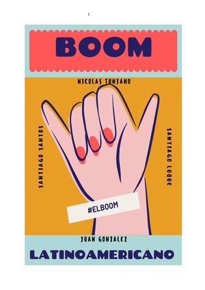 Literatura Latinoamericana Boom