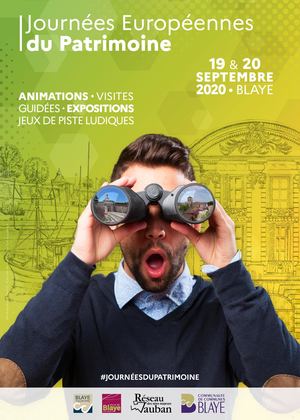 Flyer Journées Du Patrimoine 2020 - Blaye