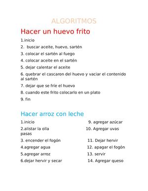 Algoritmos