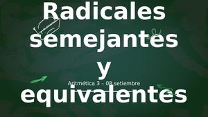 Ppt Radicales