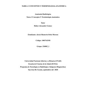 Anatomia Radiologica Docx Tarea 1