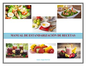 Manual De Recetas