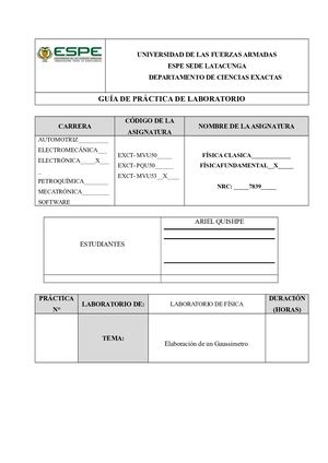Elaboracion De Un Gaussimetro