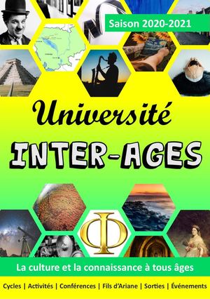 Université Inter-Ages de Meaux : Programme 2020 - 2021